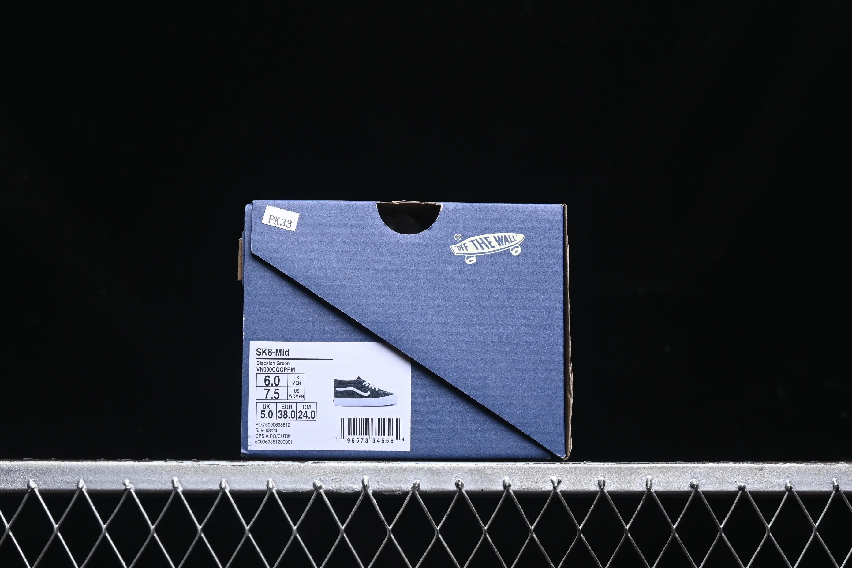 All categories Vans Vans series Vans Mid Vans China Vans Sk8-Mid Reissue 83 high-end branch suede casual retro skateboard shoes VN000CQQPRM